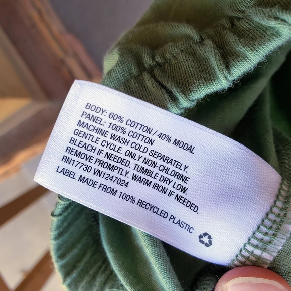 Women's One Shoulder Ruffle Top - A New Day, Olive Green, Medium - Picture 8 of 9